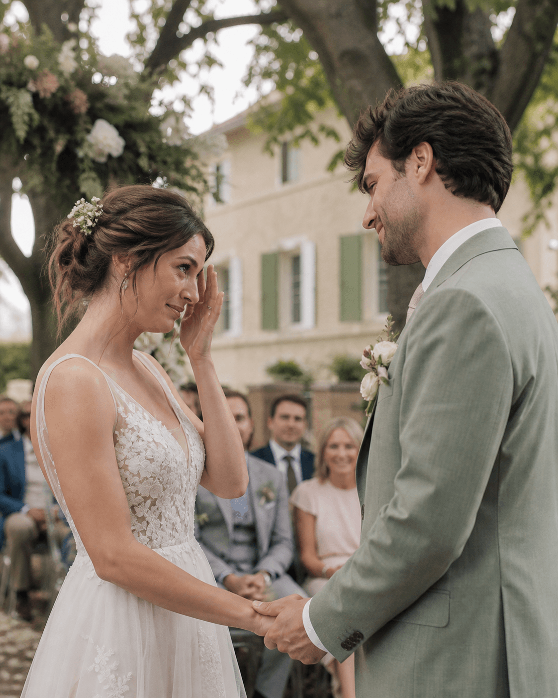 Photographie de mariage protégée avant sa livraison au client